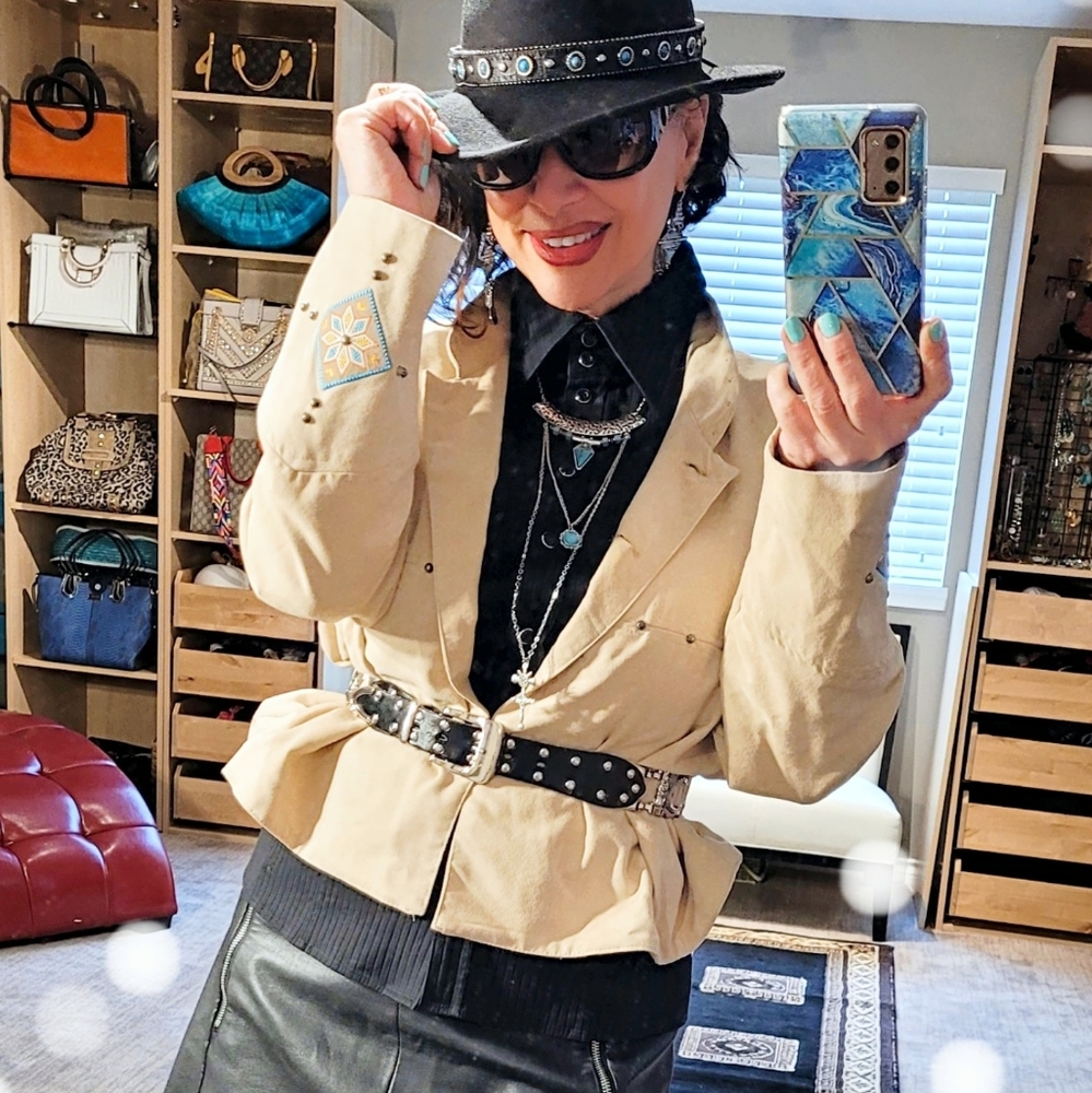 Gorgeous made in πΊπΈ Slim Western jacket - Picture 6 of 17